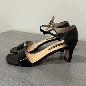 Adrienne Vittadini Black Made in Italy Sandals Sz8.5
